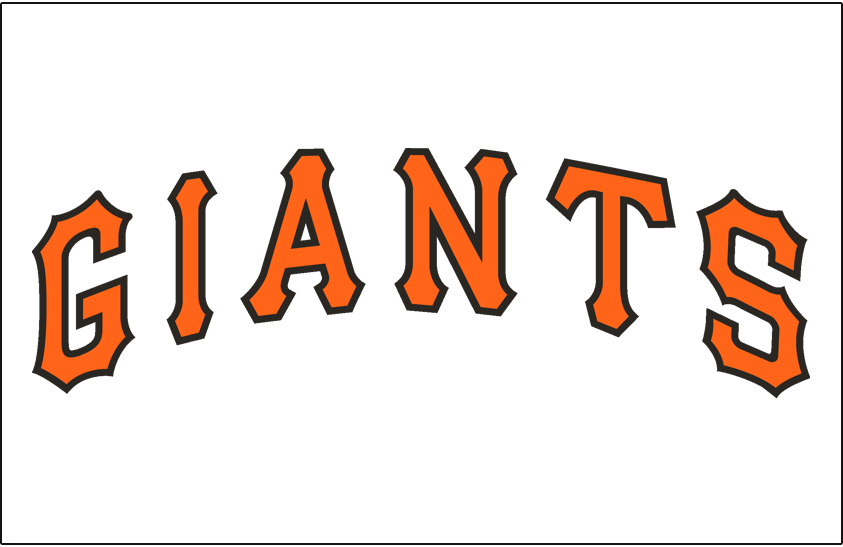 San Francisco Giants 1973-1976 Jersey Logo fabric transfer version 2